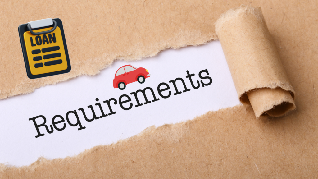 requirements for private car loan Canada